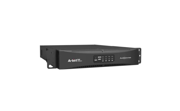 "AudioCenter T4.4V professional power amplifier, delivering high-efficiency and reliable performance for demanding sound reinforcement applications."